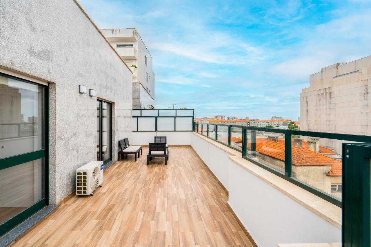 Gaia Terrace Apartamento Qian 2Br Ac L Free Parking Vila Nova de Gaia Exteriör bild
