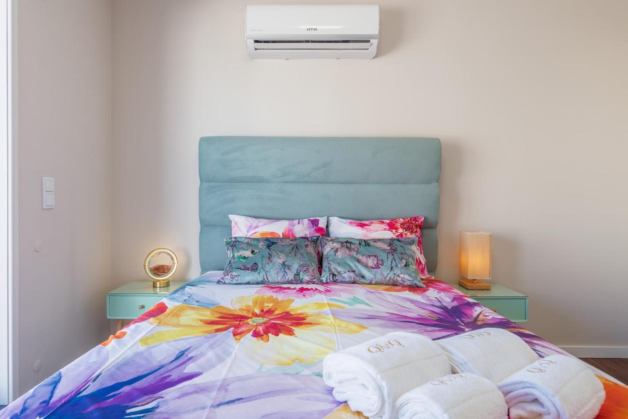 Gaia Terrace Apartamento Qian 2Br Ac L Free Parking Vila Nova de Gaia Exteriör bild