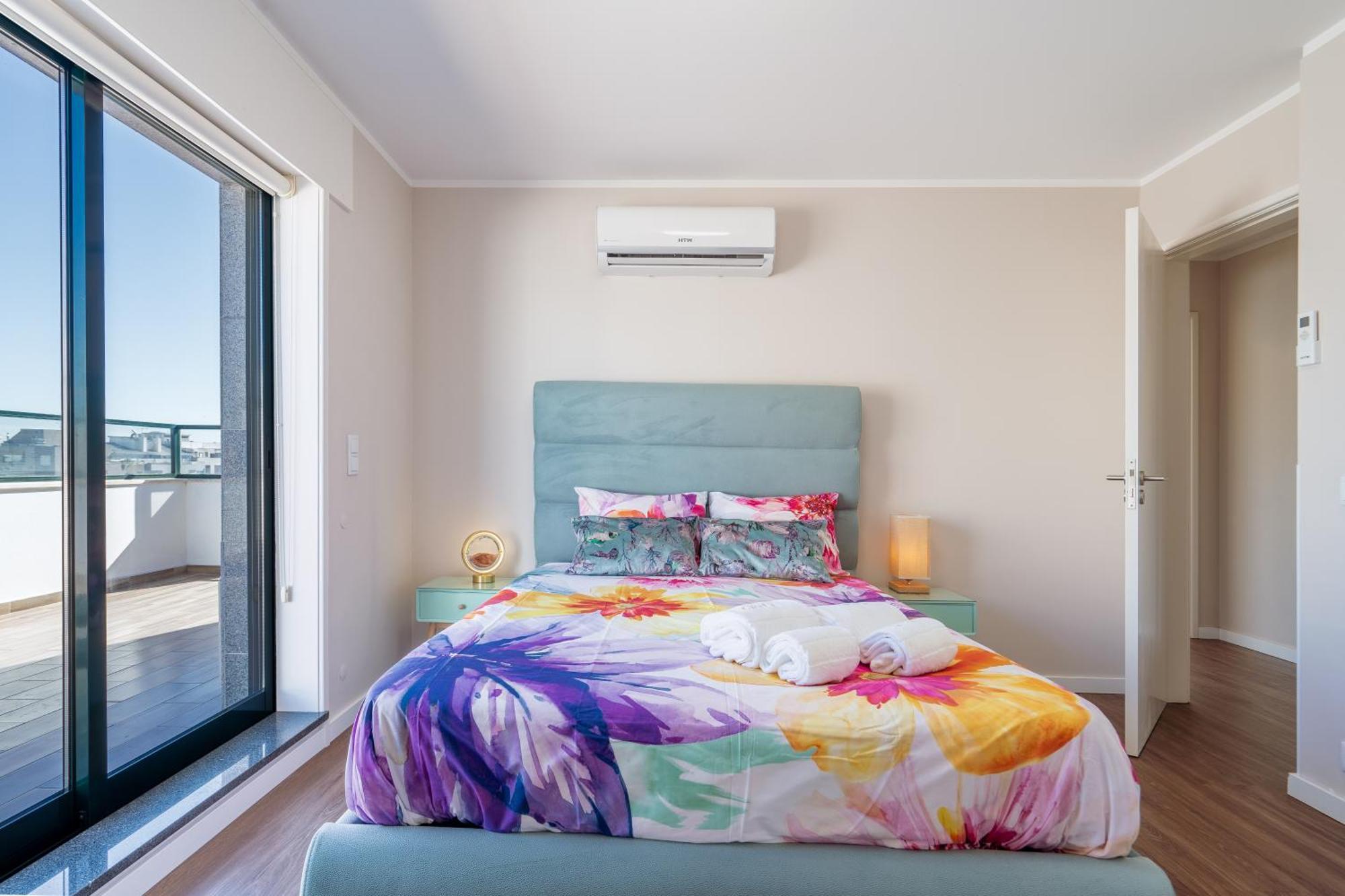 Gaia Terrace Apartamento Qian 2Br Ac L Free Parking Vila Nova de Gaia Exteriör bild